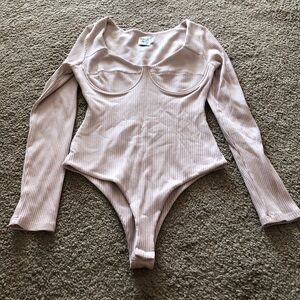 Princess Polly pink bodysuit